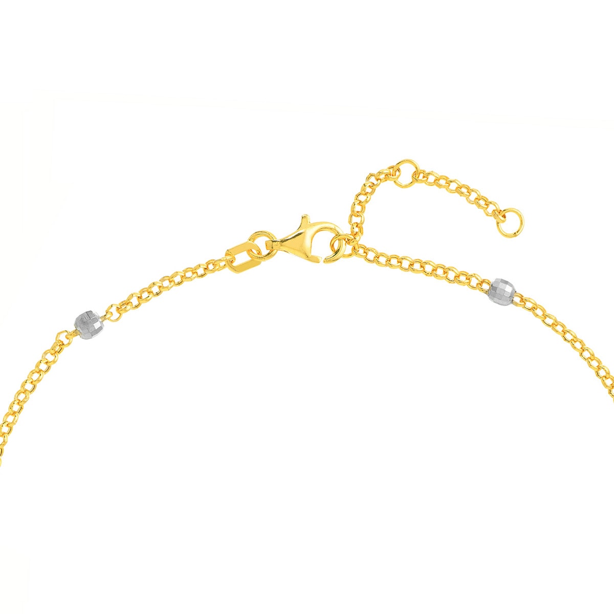 Two-Tone Disco Beads Bracelet view 4