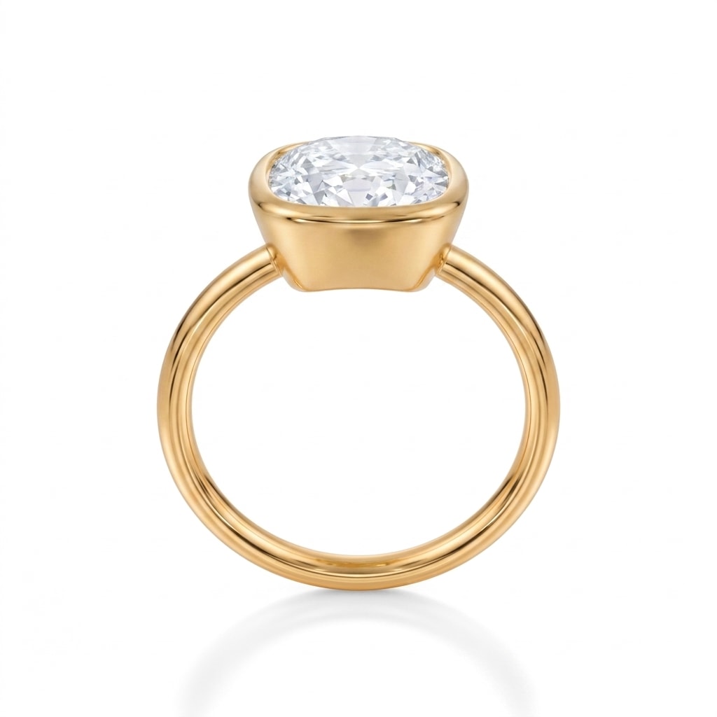 Zoe Kravitz Engagement Ring view 5