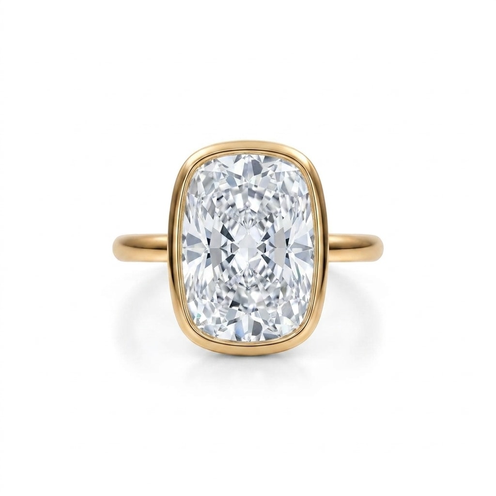Zoe Kravitz Engagement Ring view 1