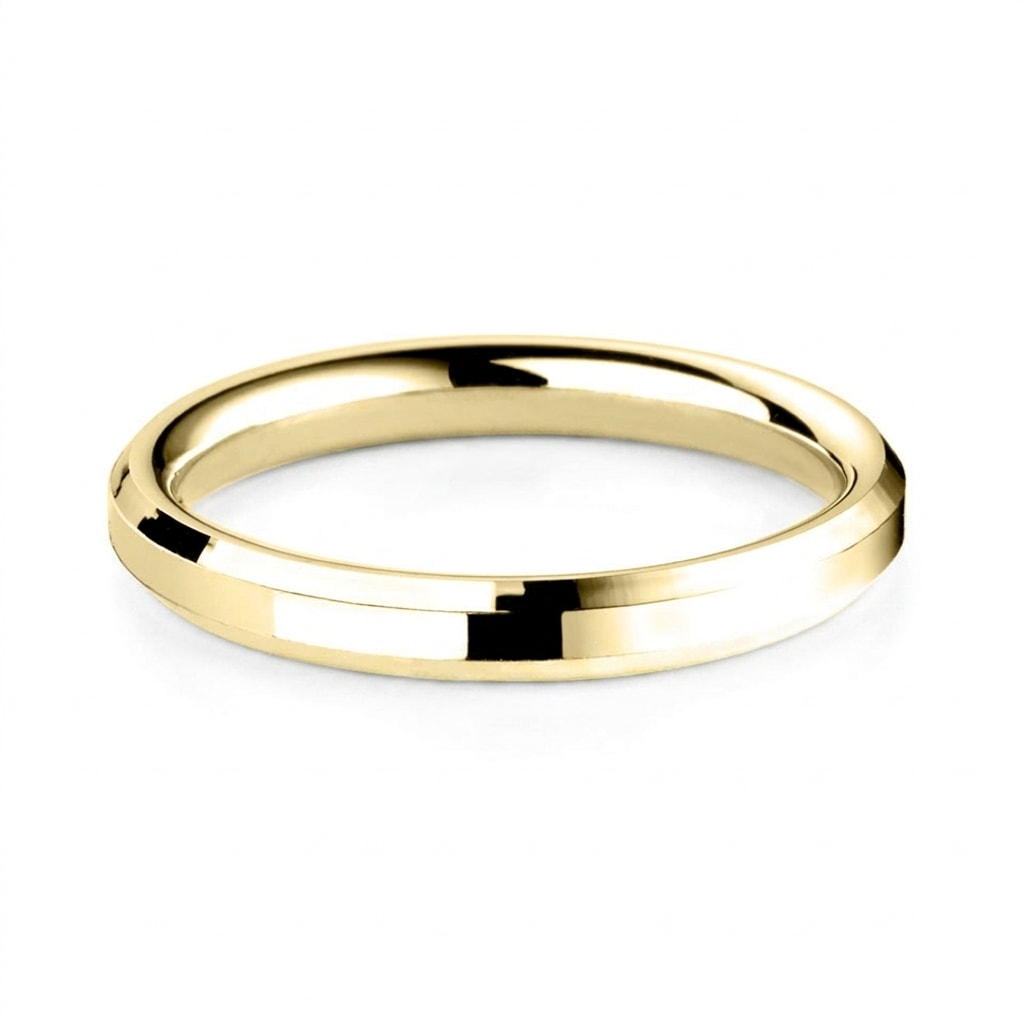 2mm_Bevelled_Edge_Yellow_Gold_Wedding_Band