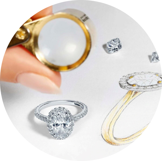 Engagement ring guide