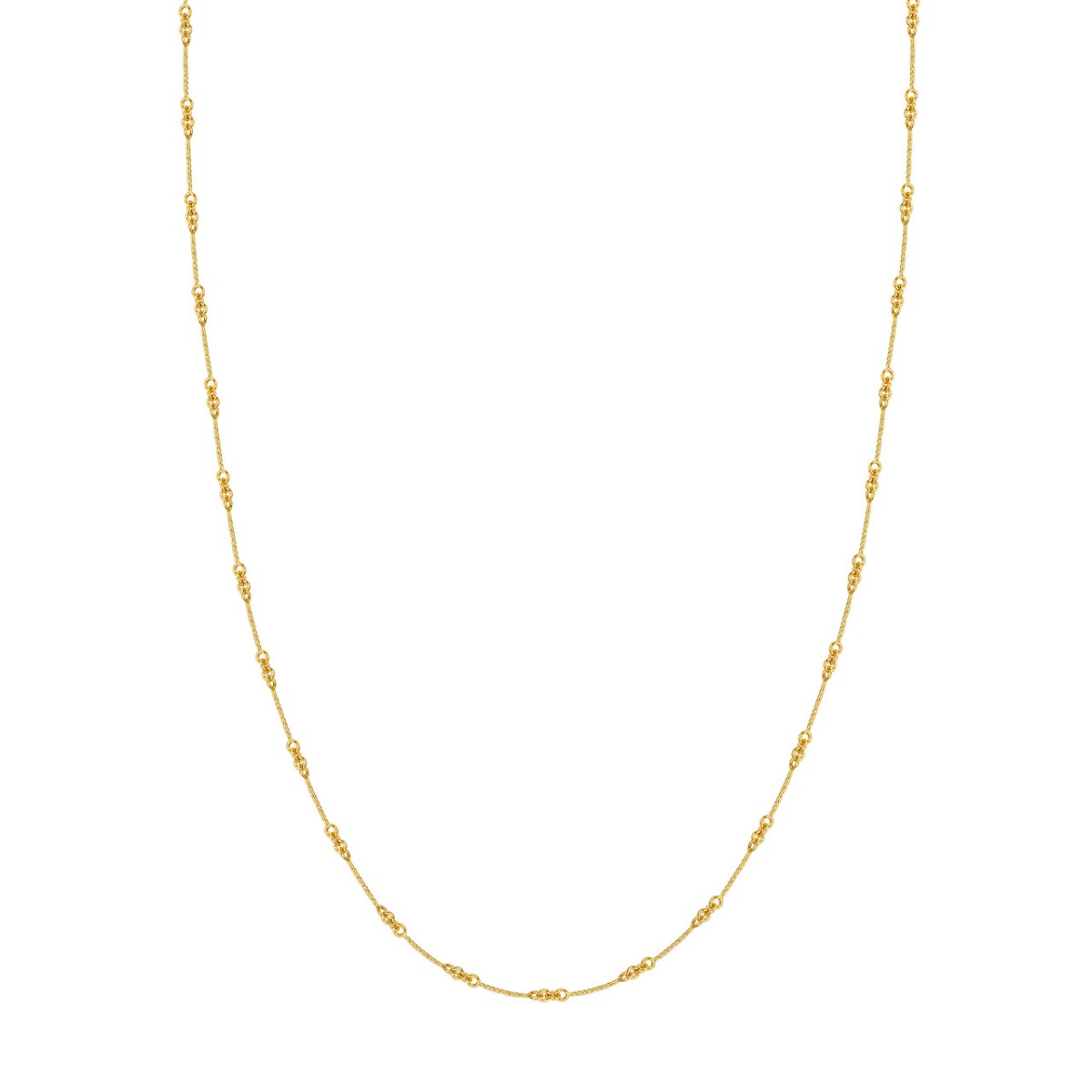 Designer Twist Gold Chain 