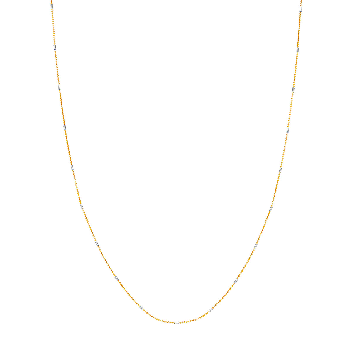 Unique Two-Tone Gold Chain