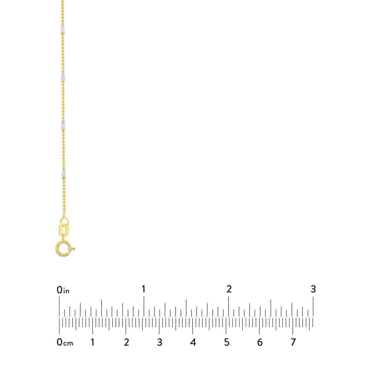 Unique Two-Tone Gold Chain