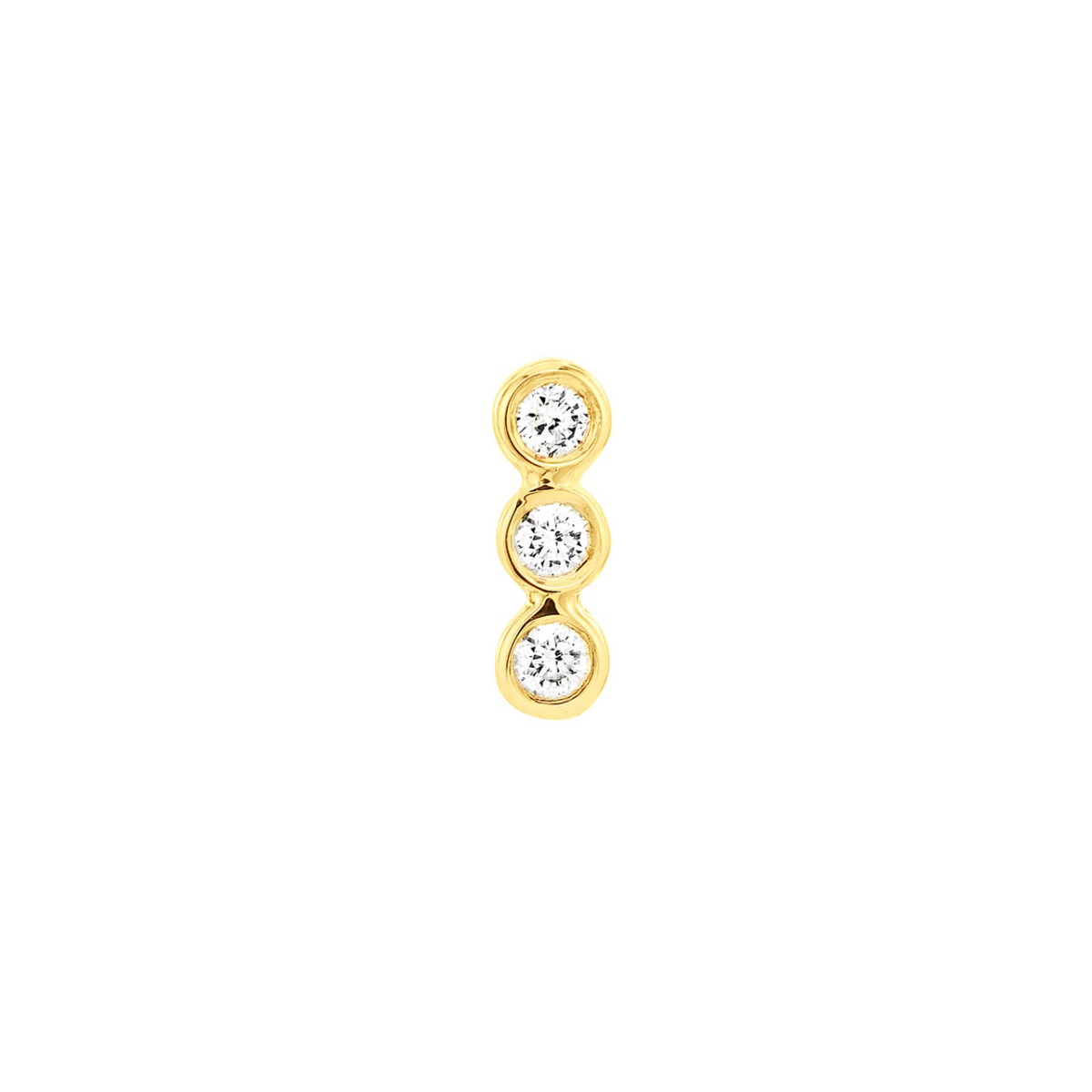 Triad Diamond Studs