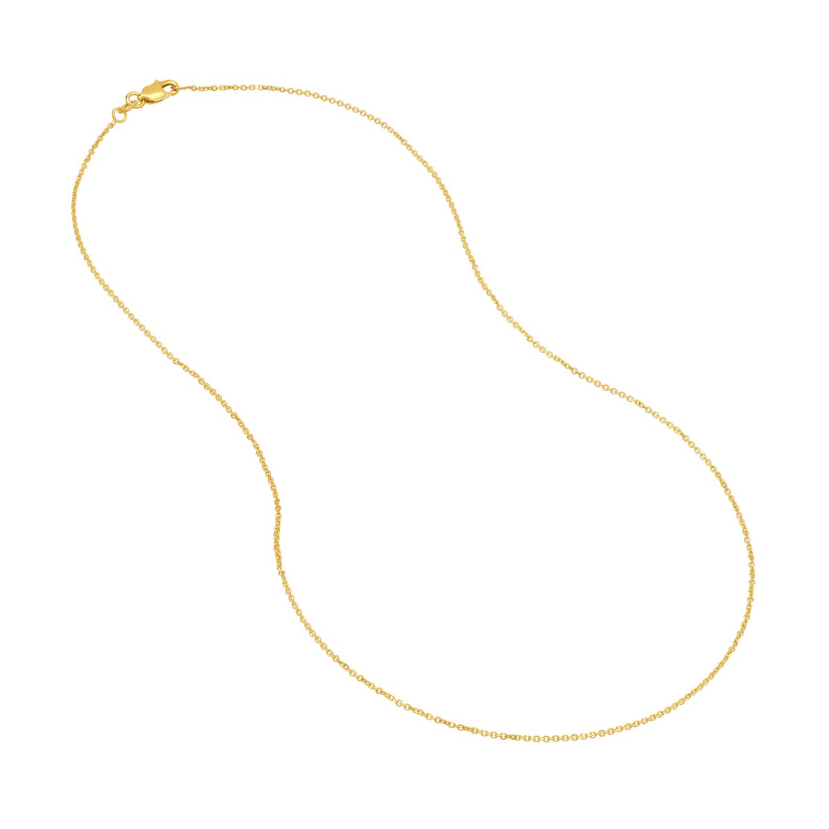 Graceful Strand Gold Necklace
