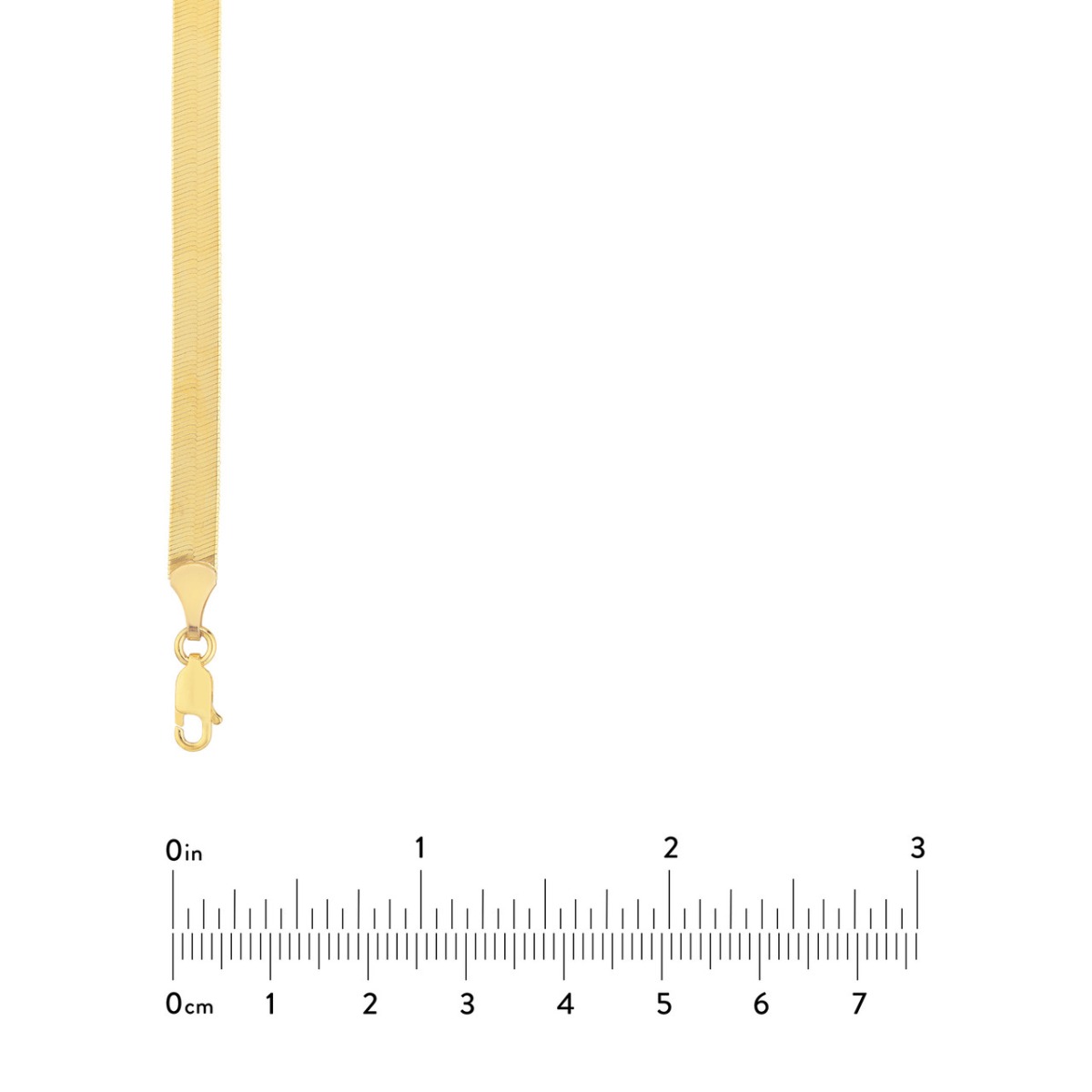  Triple Herringbone Gold Chain 
