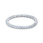 1.2mm Diamond Eternity Ring Claw Setting