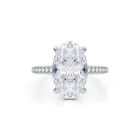Blake Lively Oval Cut Diamond Engagement Ring