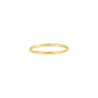 Embedded Diamond Gold Ring