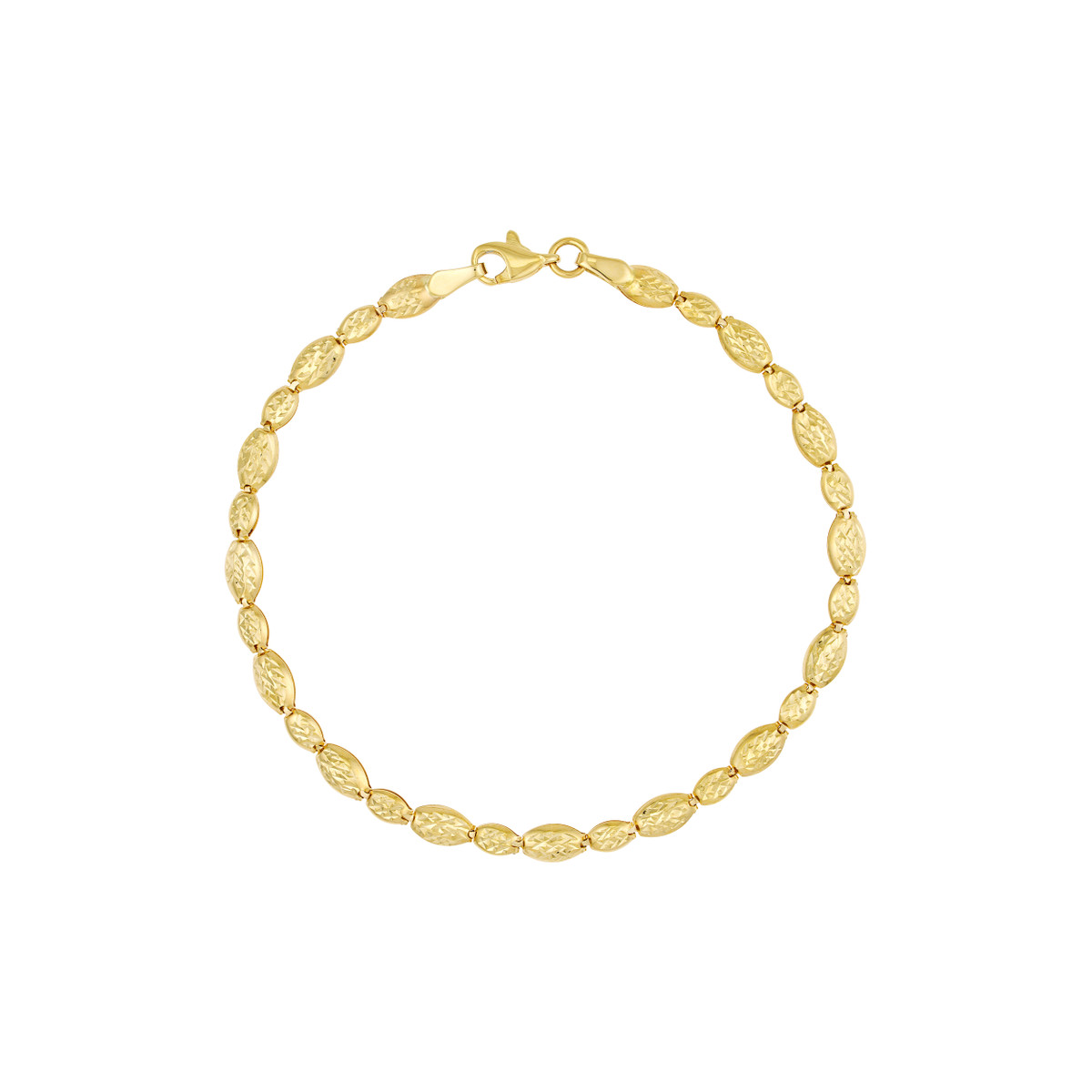 Hollow Beads Gold Bracelet