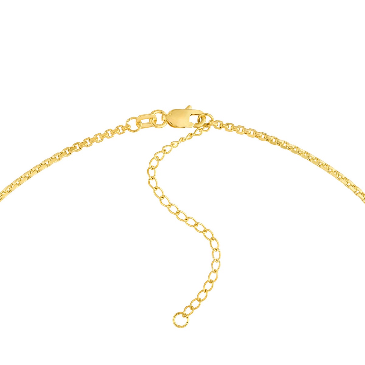 Engravable Square Necklace