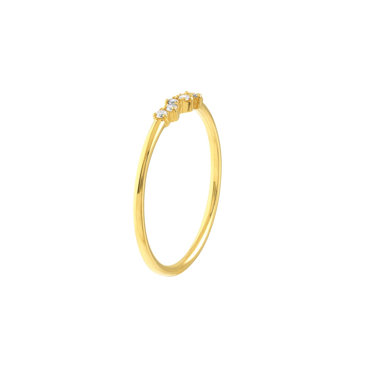 Starlight Diamond Gold Ring