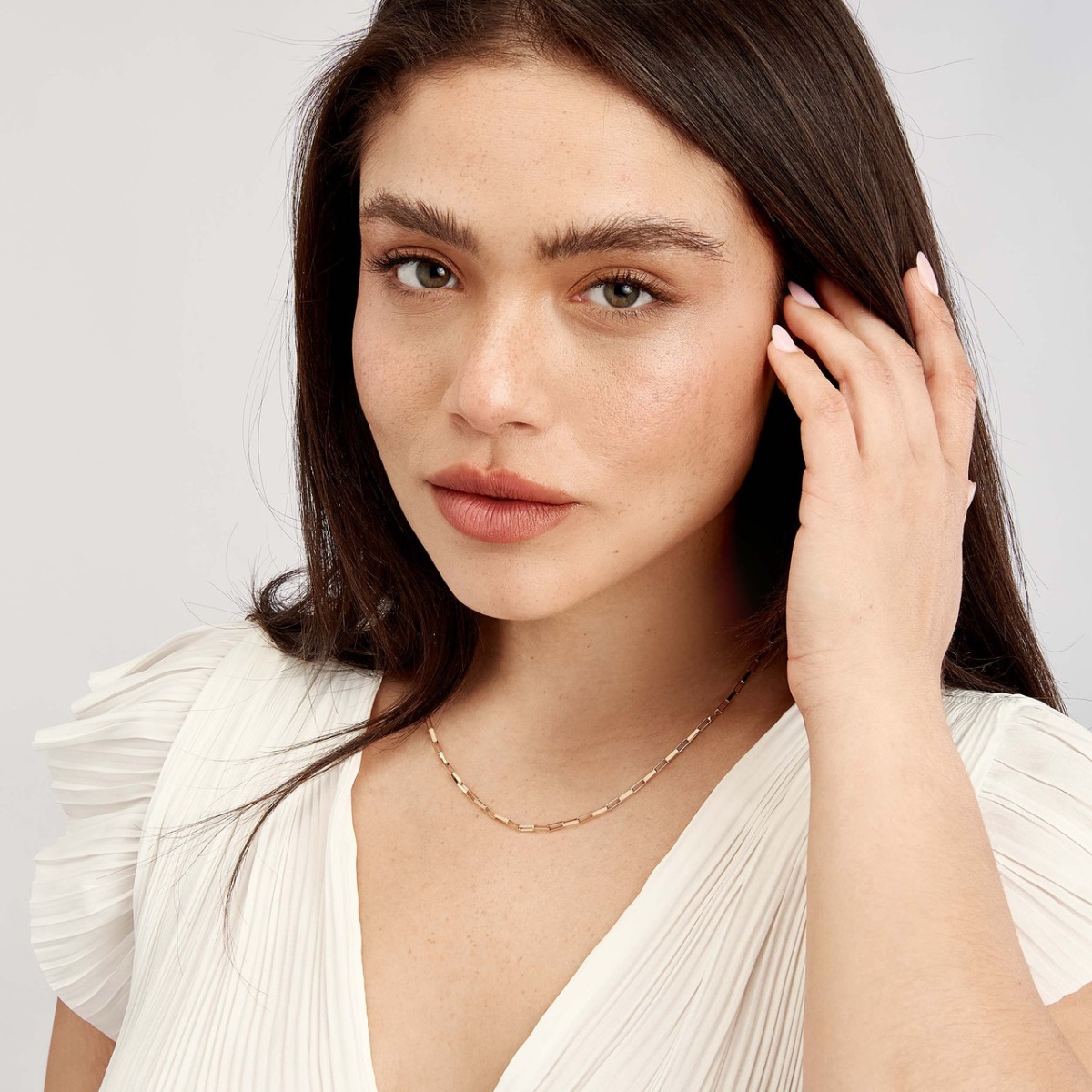 Fancy Long Gold Link Box Chain