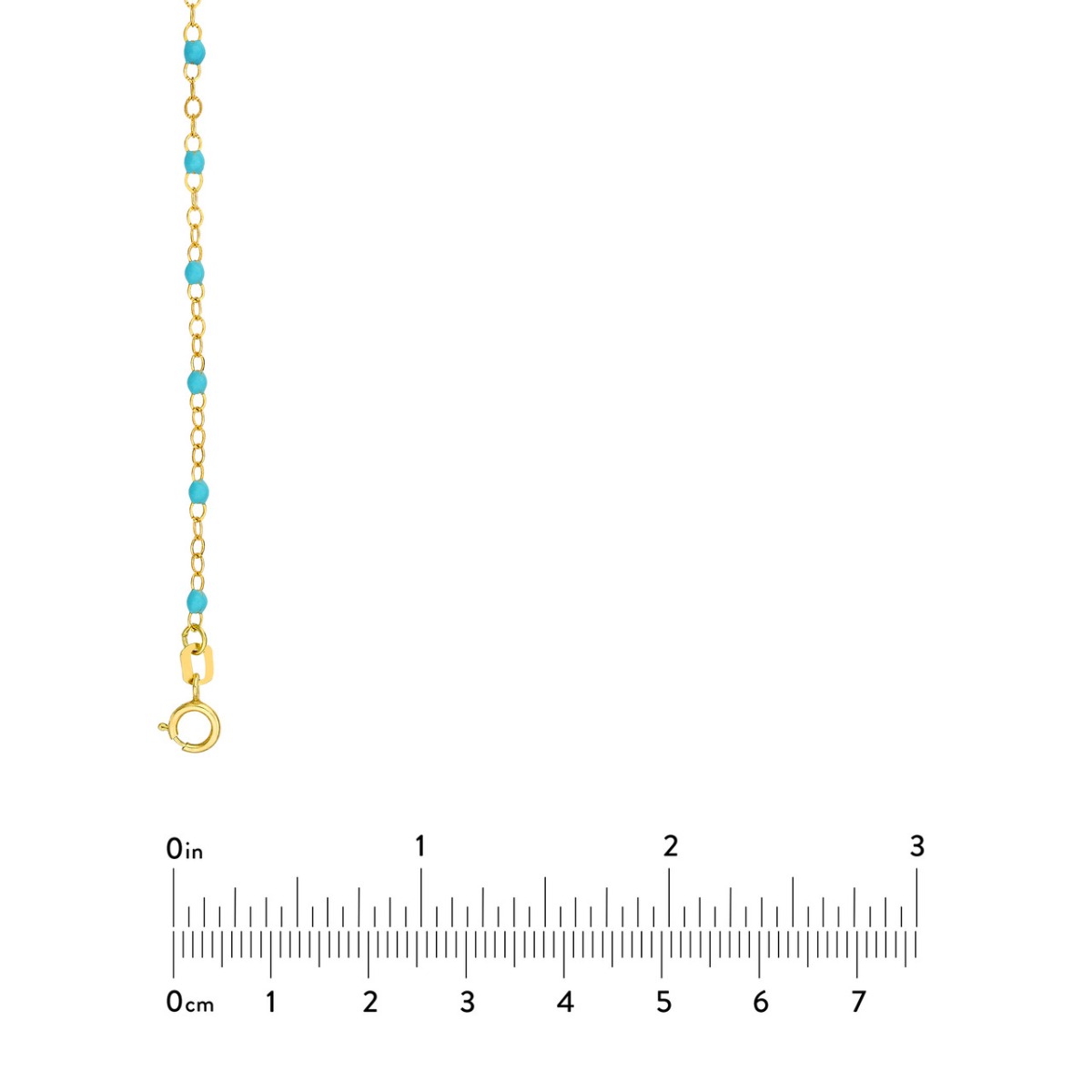 Turquoise Dream Gold Necklace