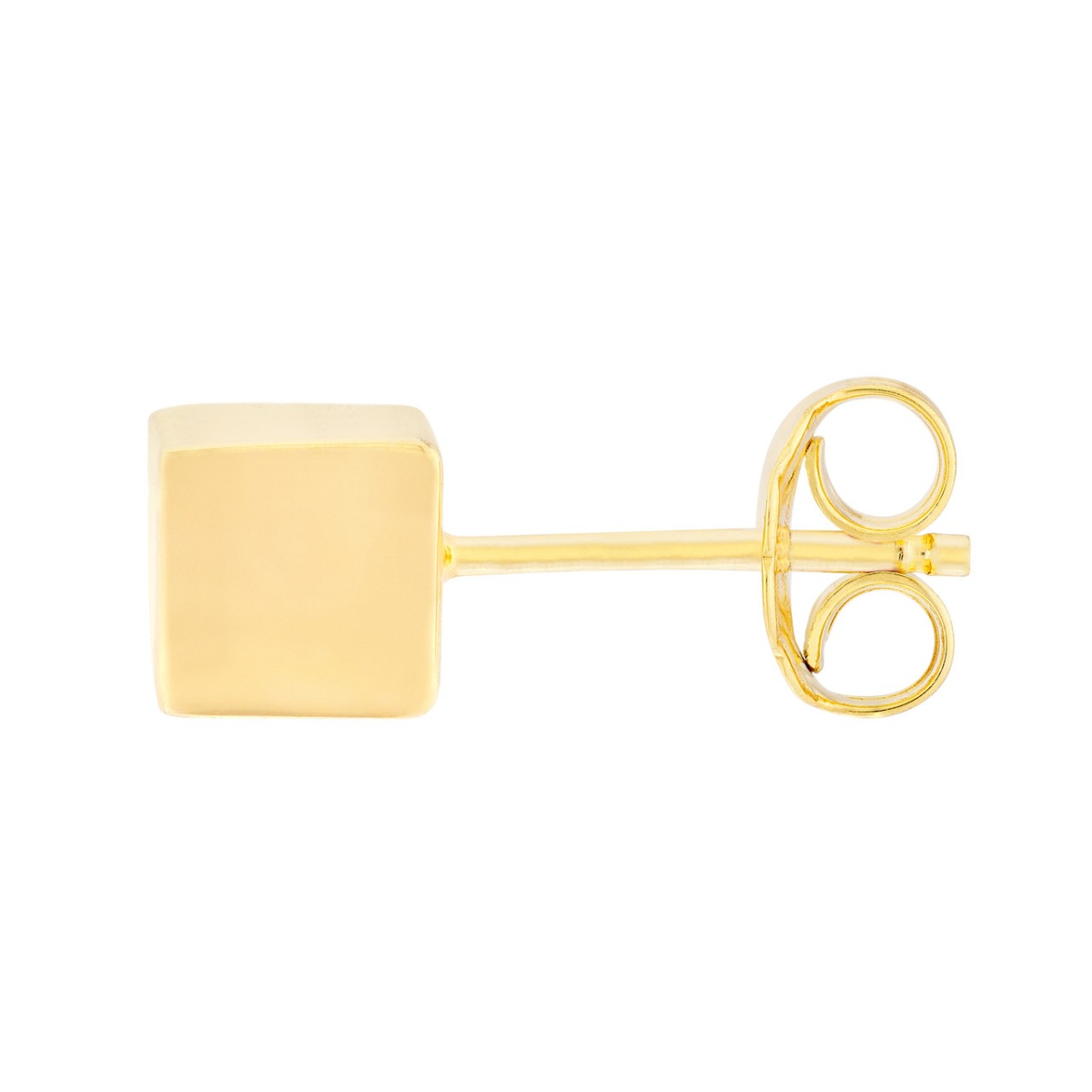 Mini Cube Stud Earrings
