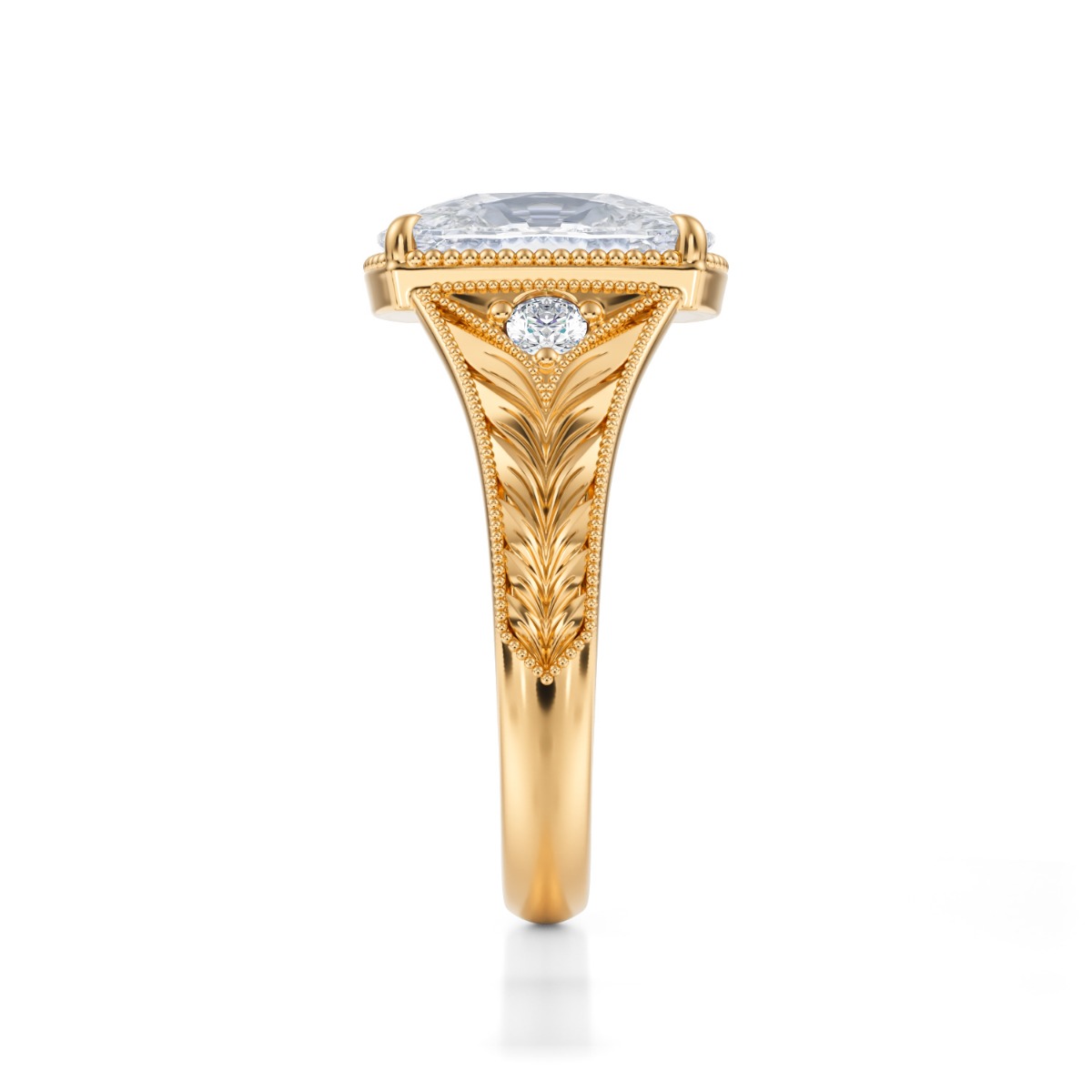 Taylor Swift Old Miner Diamond Engagement Ring 