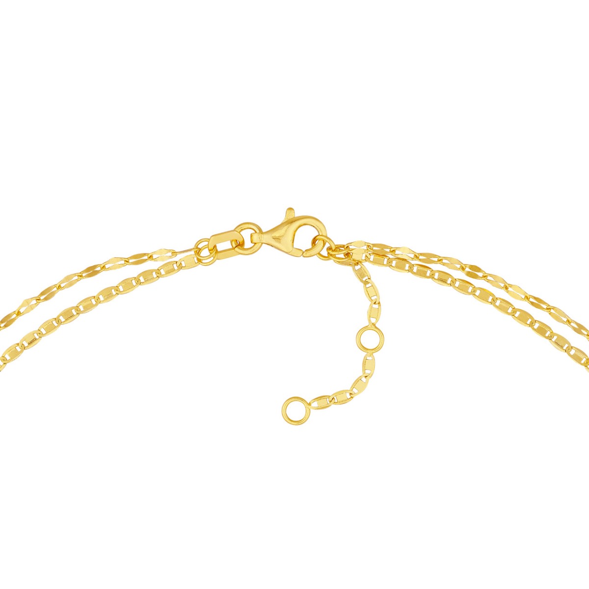 Double Gleam Gold Chain