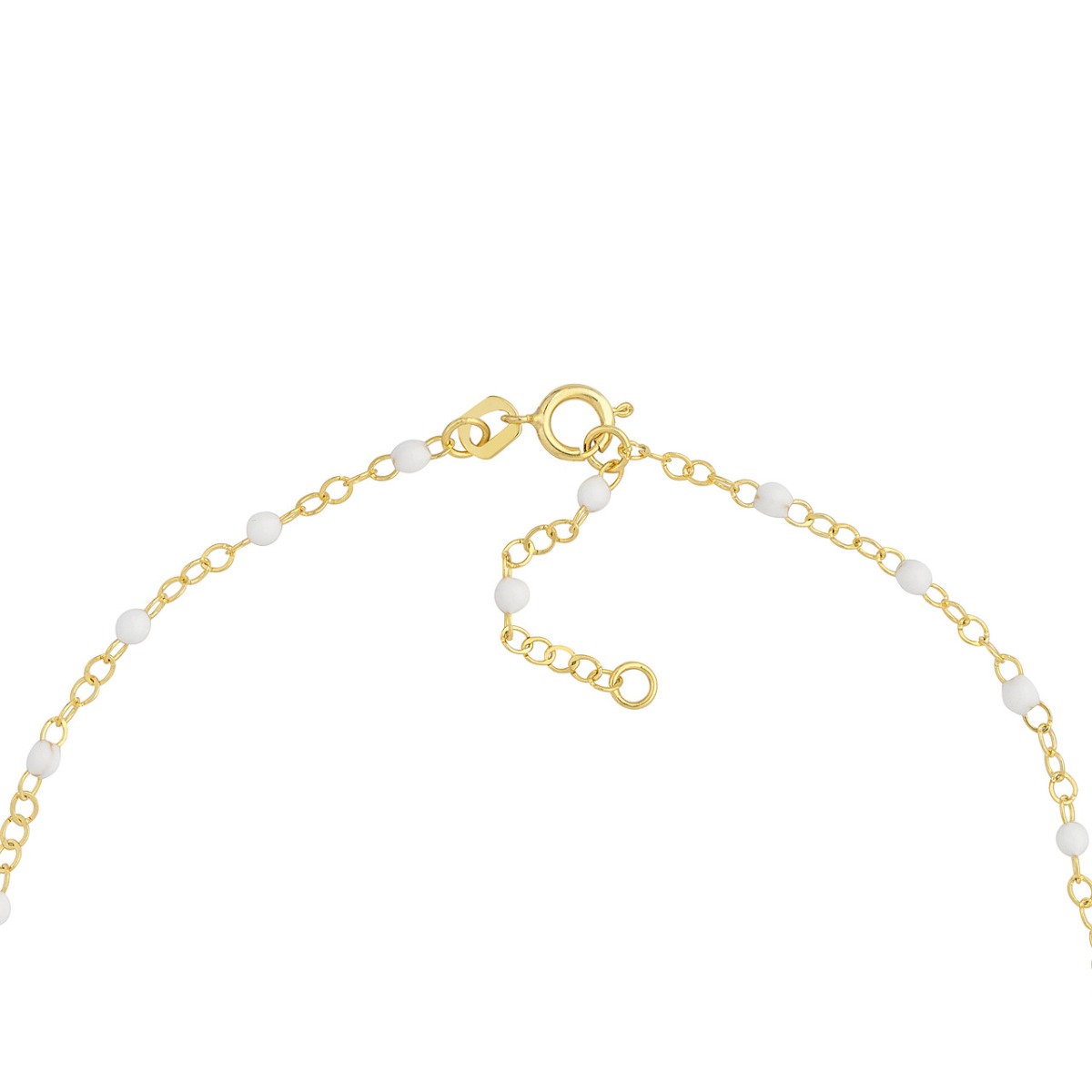 White Whisper Gold Necklace