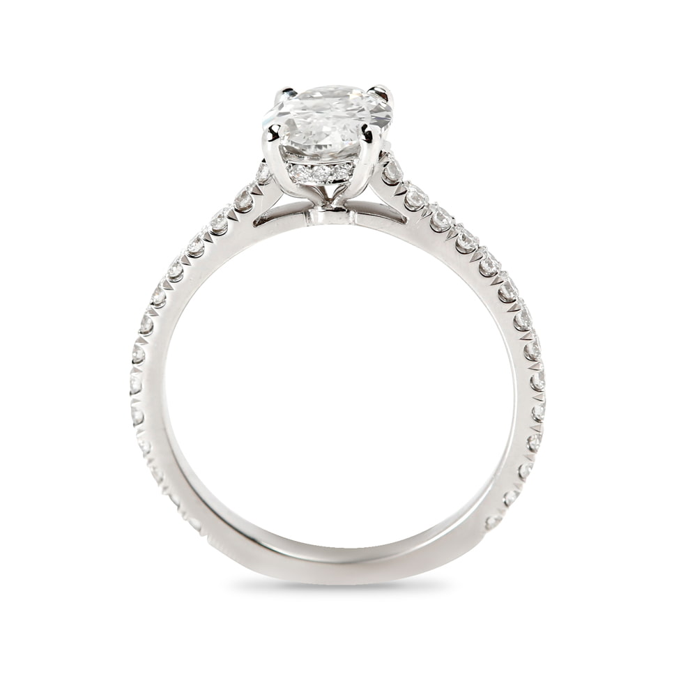 Oval Diamond Engagement Rings Oval Diamond Engagement Rings