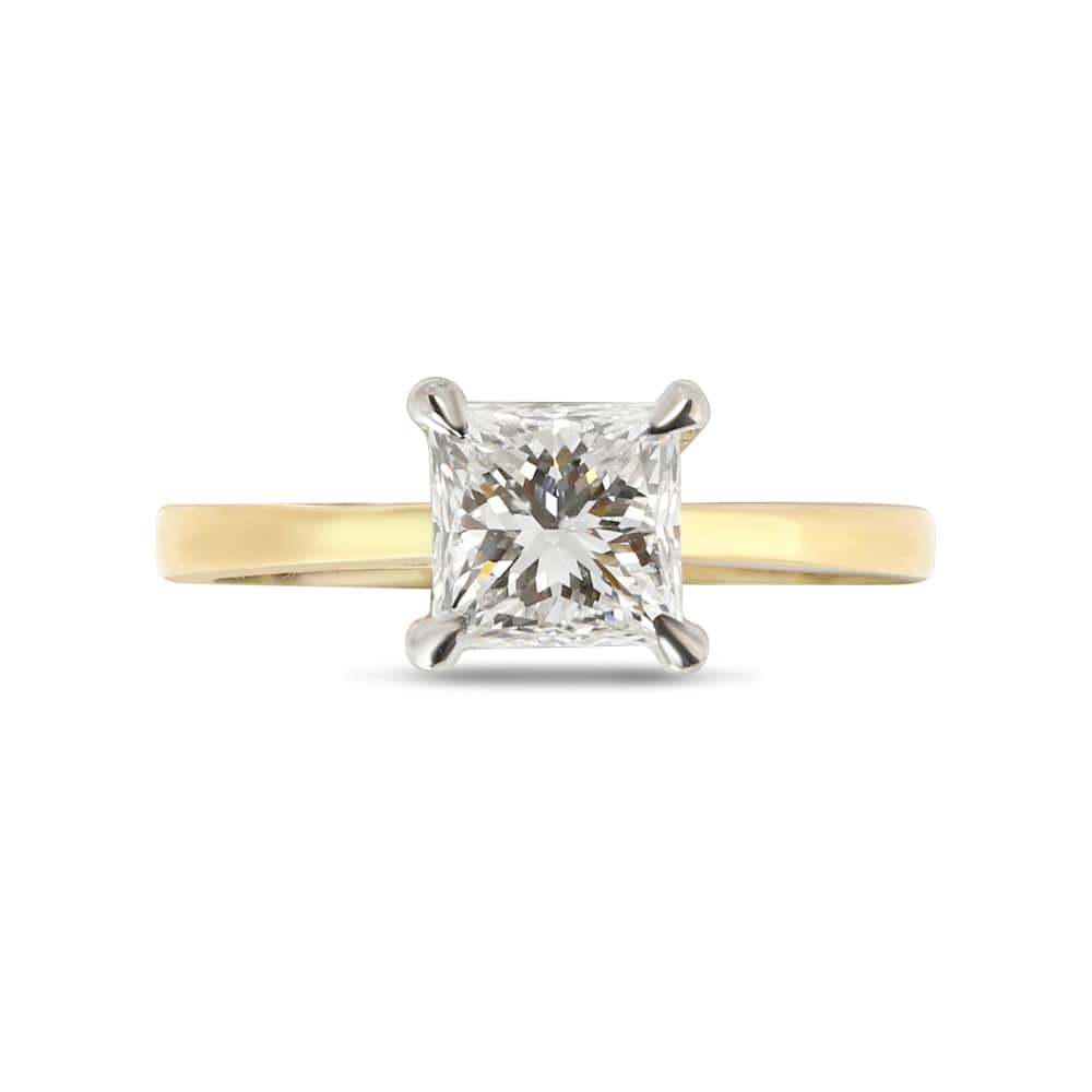 Princess Diamond Engagement Rings Princess Diamond Engagement Rings
