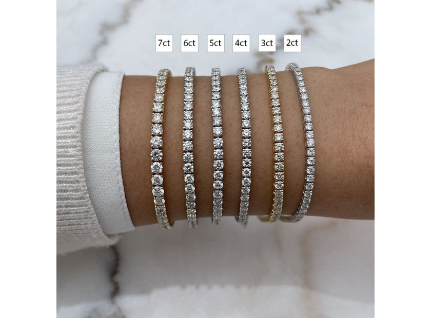 7ct diamond tennis shop bracelet