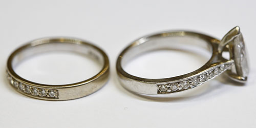 White gold sales and platinum together