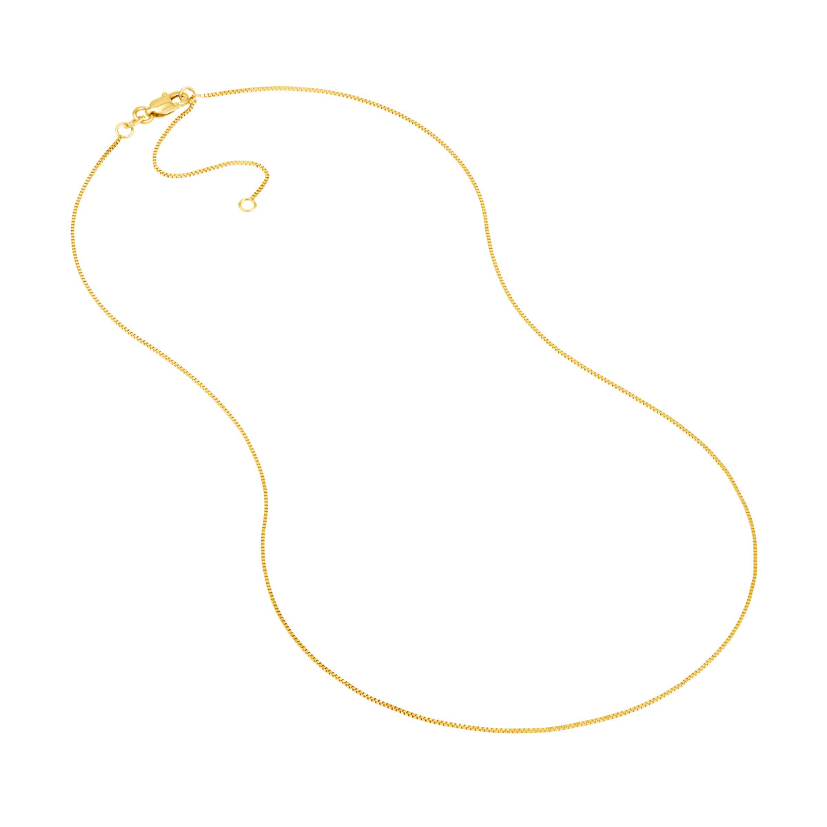 Adjustable Gold Box Chain 