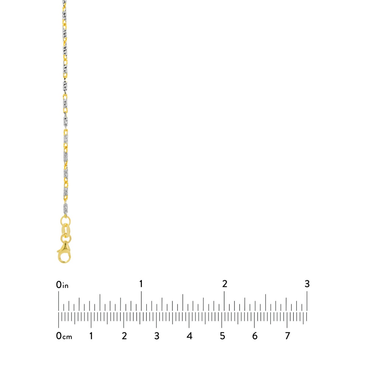 Two-Tone Brilliant-Cut Chain