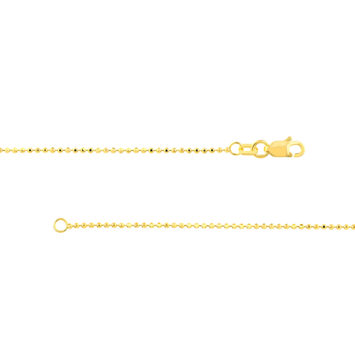 1.15mm Diamond Cut Bead Chain 