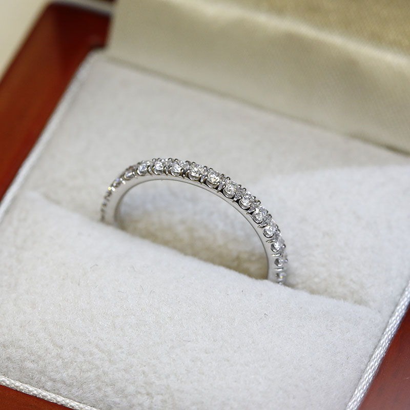 2.3mm Micro Setting Diamond Eternity Ring