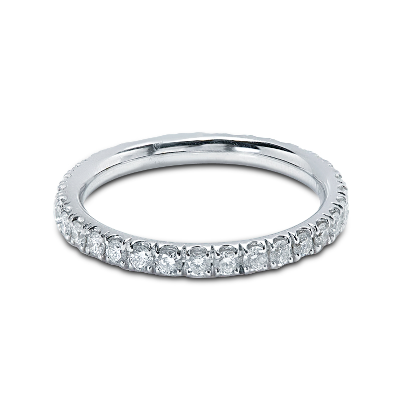 Bar set diamond eternity ring - Brown&Newirth