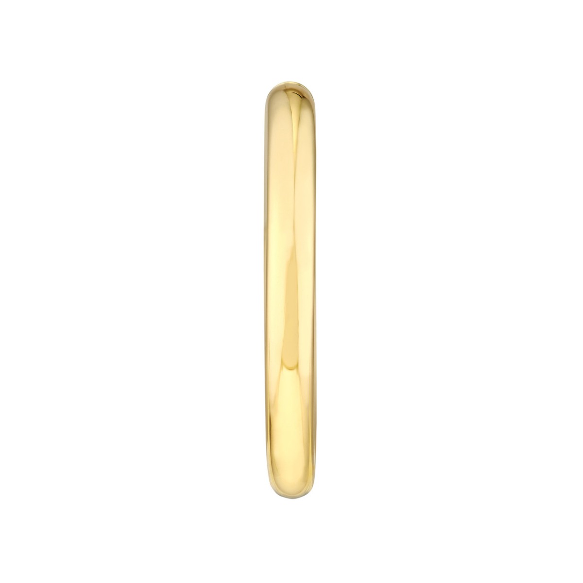4mm x 35mm Tube Hoop Earrings