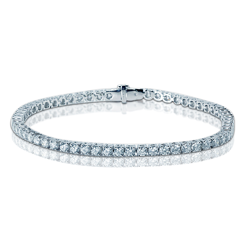 5 Carat Lab Grown Diamond Tennis Bracelet