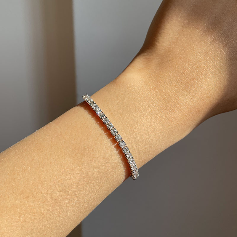 7 Carat Diamond Tennis Bracelet Reve Diamonds