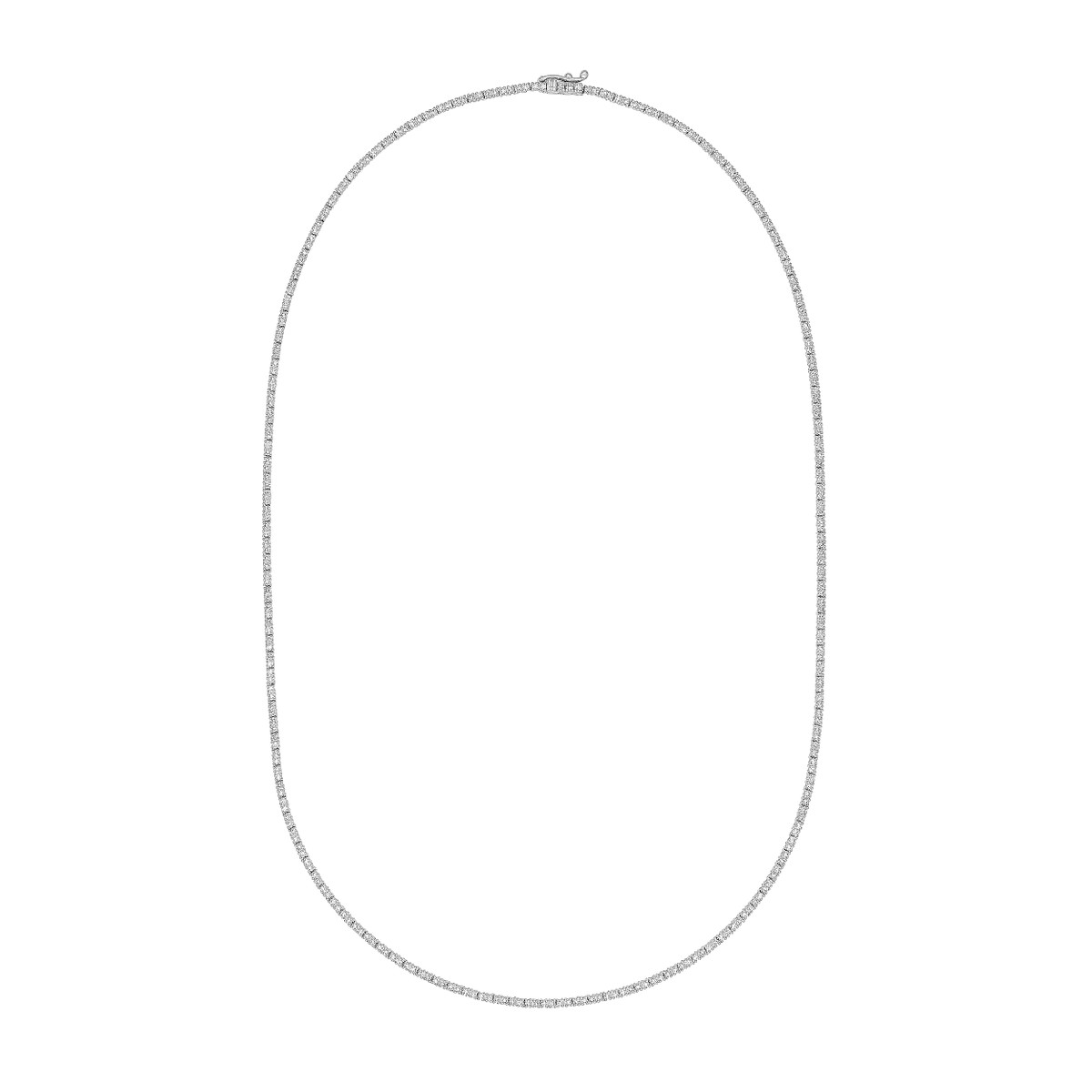 9.5ct Lab Grown Diamond Tennis Necklace