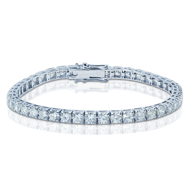 9 Carat Lab Grown Diamond Tennis Bracelet