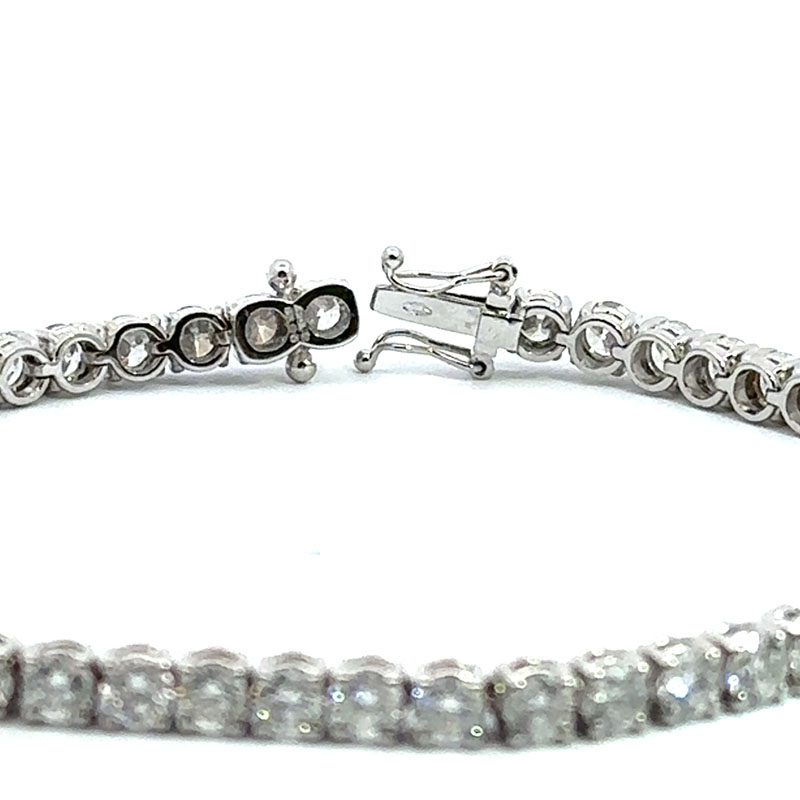 9 Carat Lab Grown Diamond Tennis Bracelet