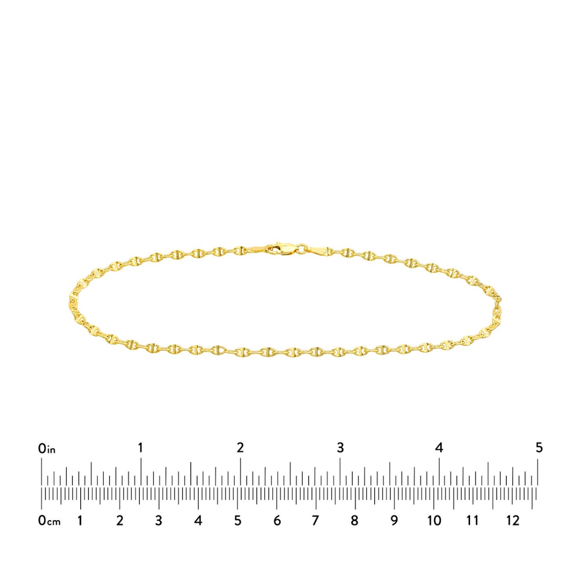 Anchor Gold Chain Anklet