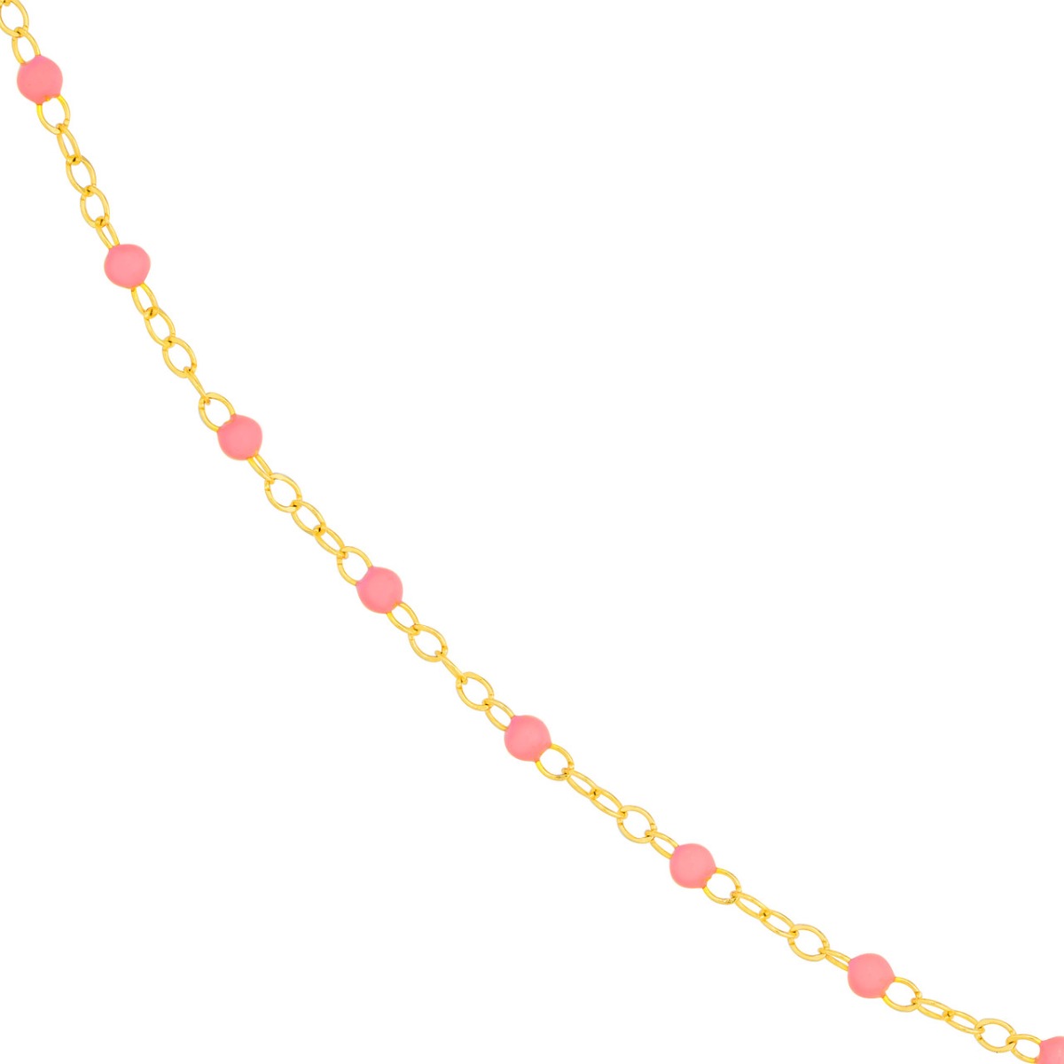 Pink Haze Gold Necklace