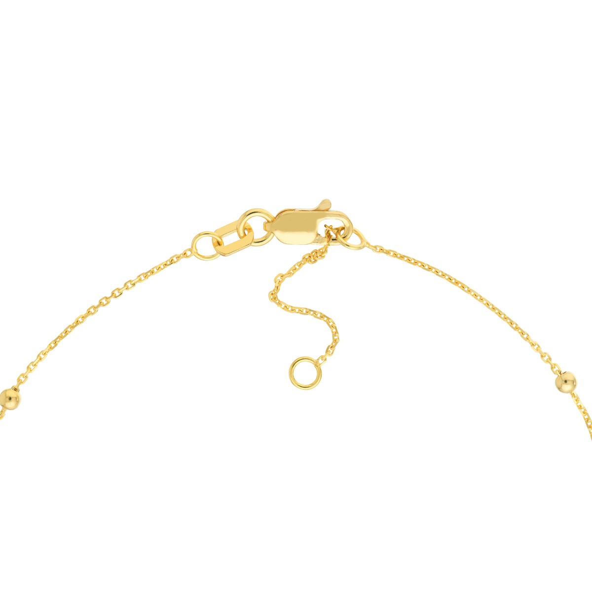 Golden Bead Harmony Bracelet