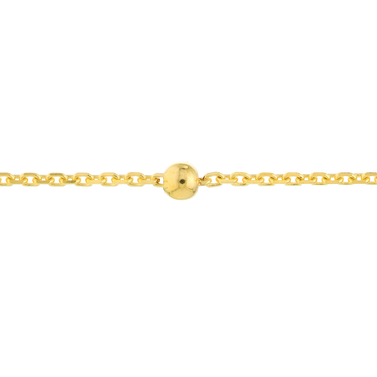 Golden Bead Harmony Bracelet