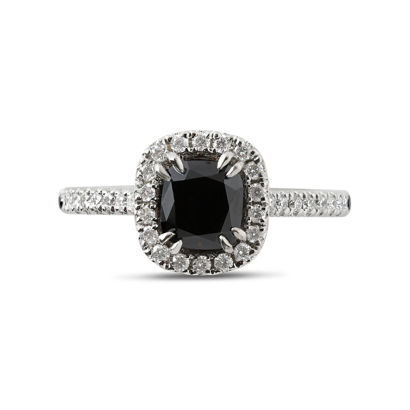 Painted diamond ring on sale