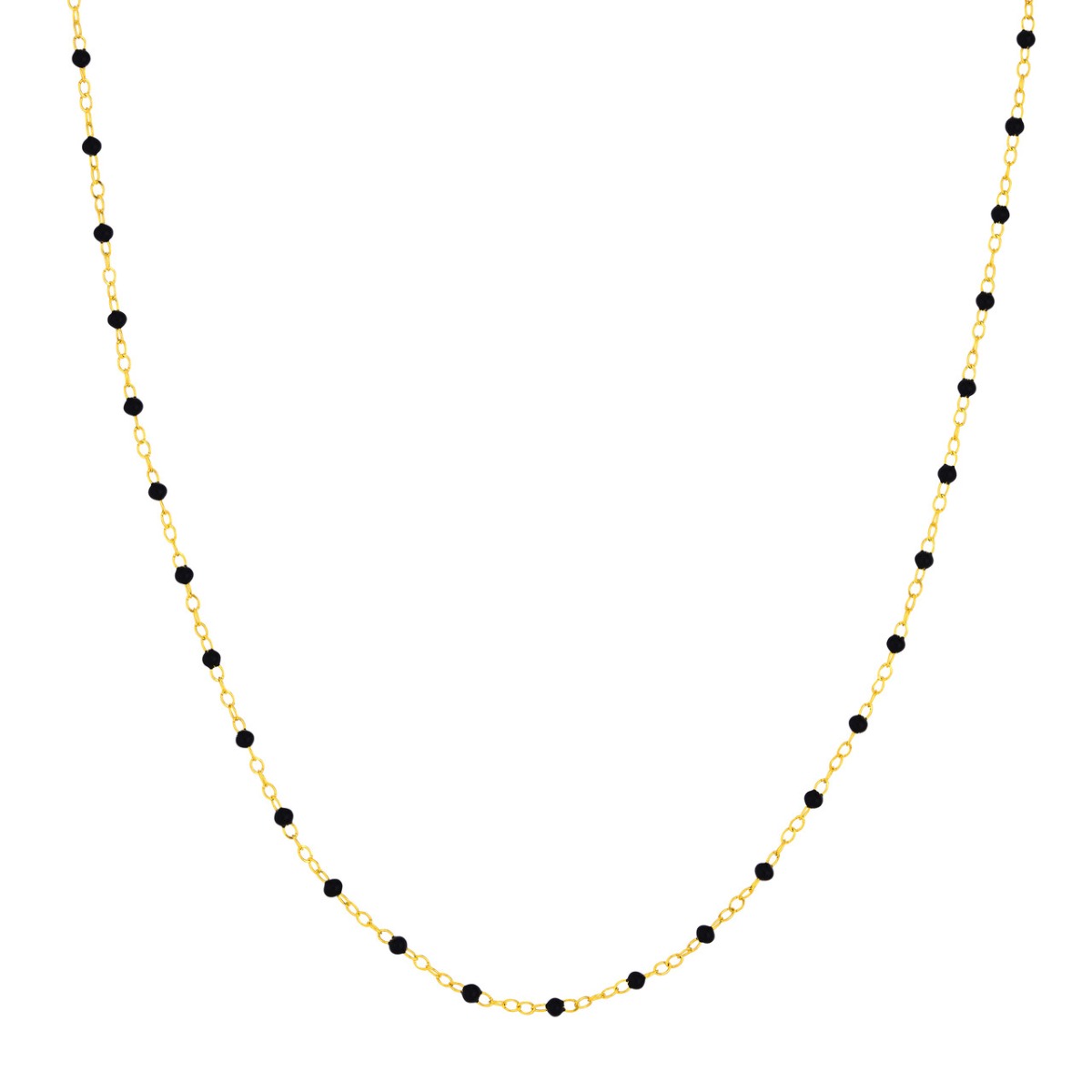 Midnight Dream Gold Necklace
