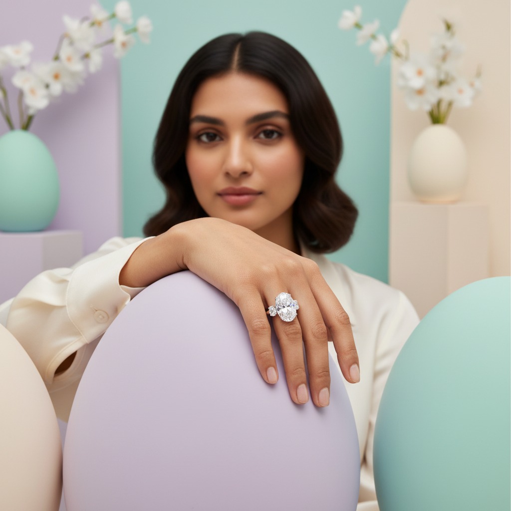 Ronaldo Lab Grown Engagement Ring