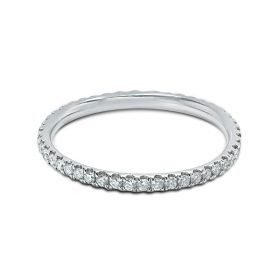 1.5mm Clasic Diamond Eternity Ring Claw Setting