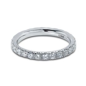 Diamond Eternity Ring Micro Set 2.5mm 1ct