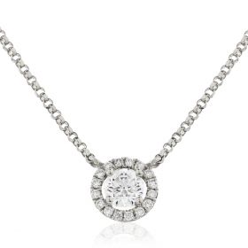 Infinity Diamond Necklace
