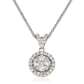 Infinity Diamond Necklace