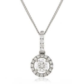 Infinity Diamond Necklace